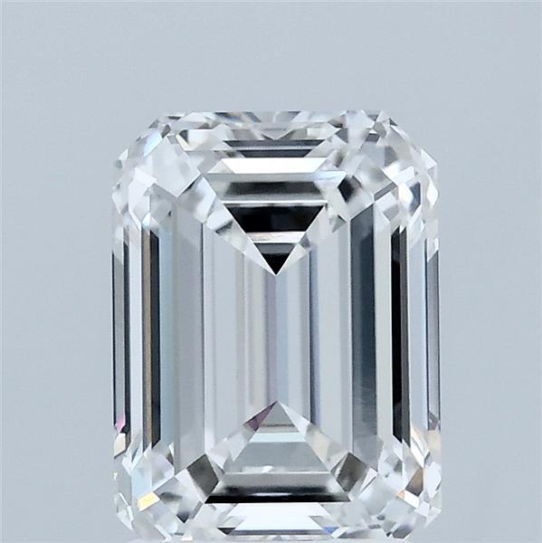 1.86ct Emerald E VVS2 Lab Created Diamond
