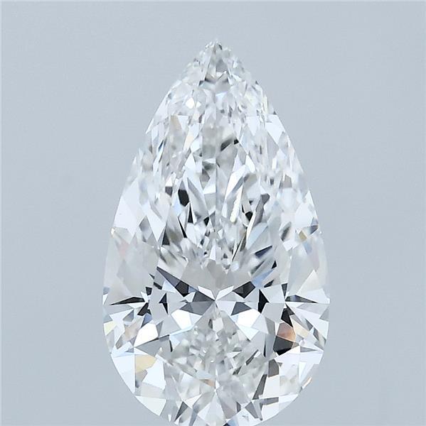 1.78ct Pear E VVS2 Lab Created Diamond