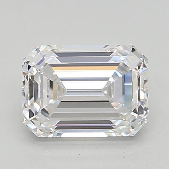 1.06ct Emerald D VVS2 Lab Created Diamond