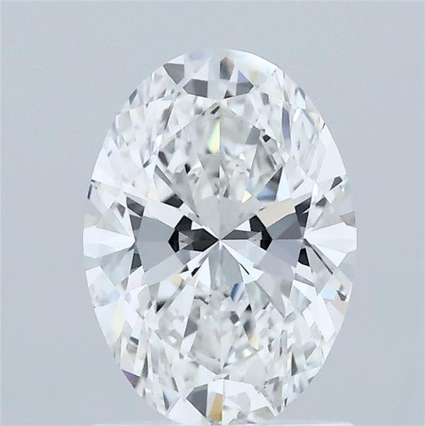 1.26ct Oval F VVS2 Lab Created Diamond