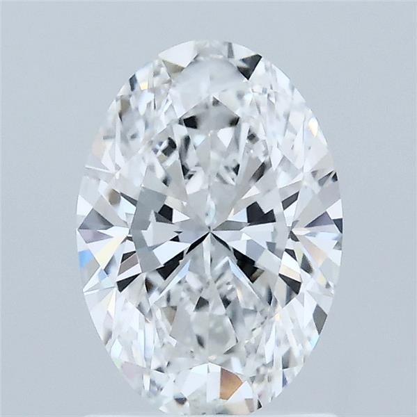 1.36ct Oval E VVS1 Lab Created Diamond
