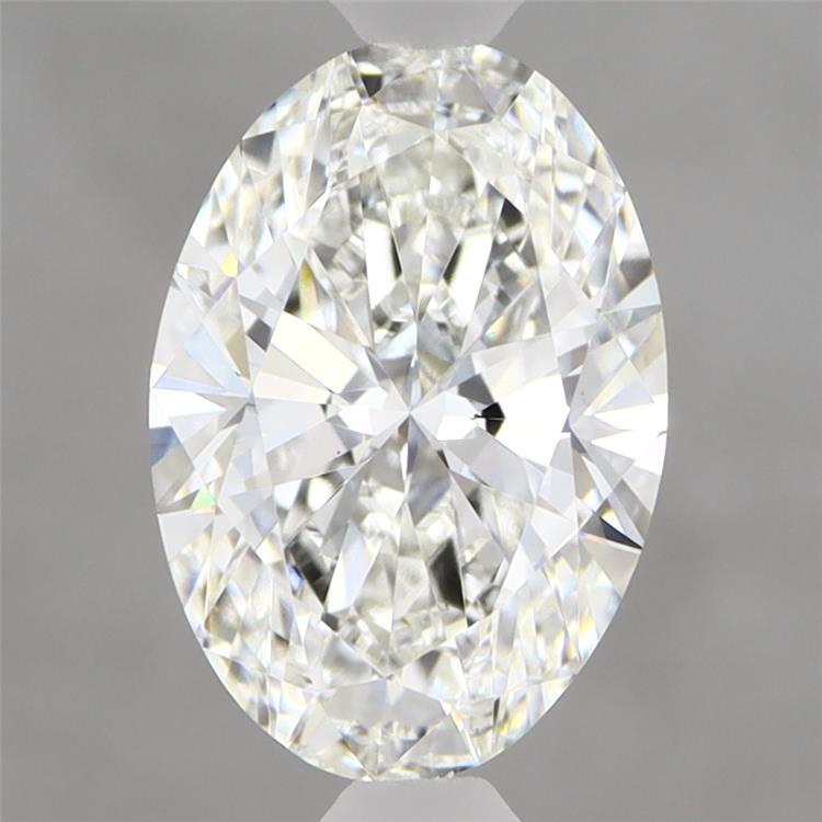 2.06ct Oval F VS1 Lab Created Diamond