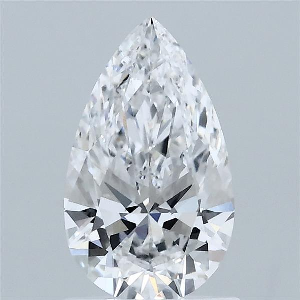 1.05ct Pear D VVS2 Lab Created Diamond