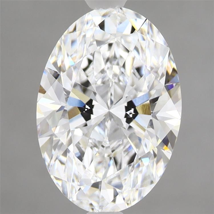 2.09ct Oval D VVS2 Lab Created Diamond
