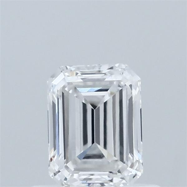 0.64ct Emerald D VVS2 Lab Created Diamond