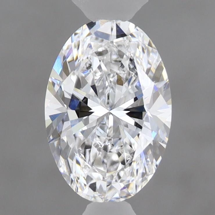 0.98ct Oval D VVS2 Lab Created Diamond