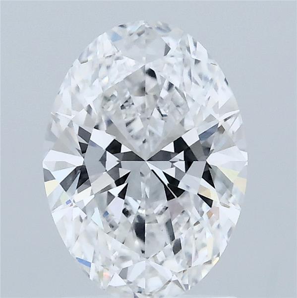 1.53ct Oval D VVS2 Lab Created Diamond