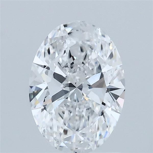 1.05ct Oval D VVS2 Lab Created Diamond