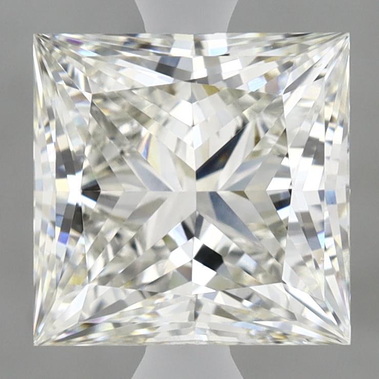 2.91ct Princess G VVS2 Lab Created Diamond