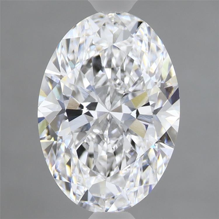 2.03ct Oval D VVS2 Lab Created Diamond