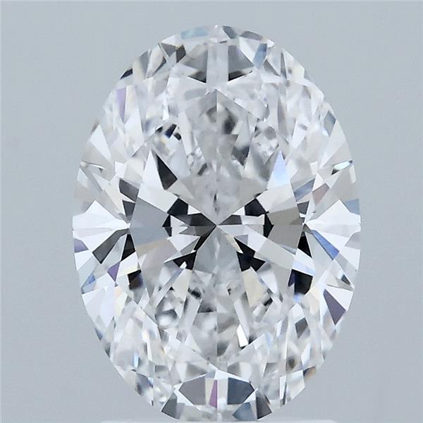 2.06ct Oval D VS1 Lab Created Diamond