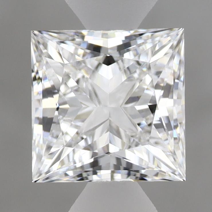 1.52ct Princess D VVS1 Lab Created Diamond