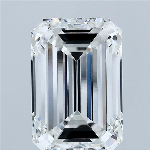8.01ct Emerald F VVS2 Lab Created Diamond
