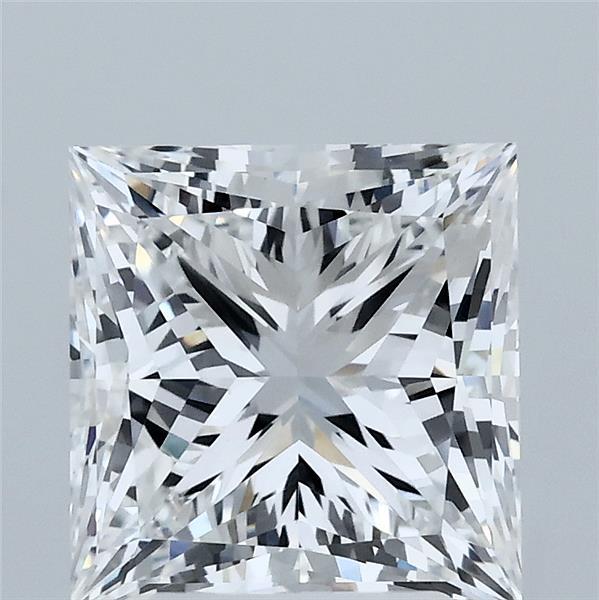 3.07ct Princess E VVS2 Lab Created Diamond