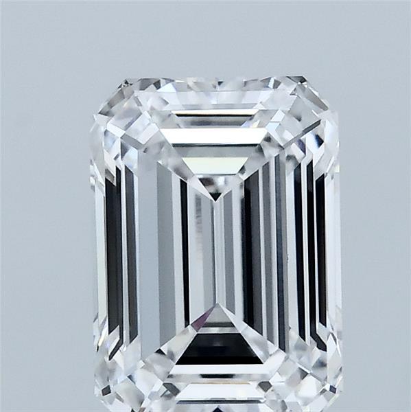 2.03ct Emerald D VVS1 Lab Created Diamond