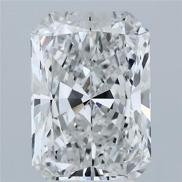 3.09ct Radiant E VS1 Lab Created Diamond
