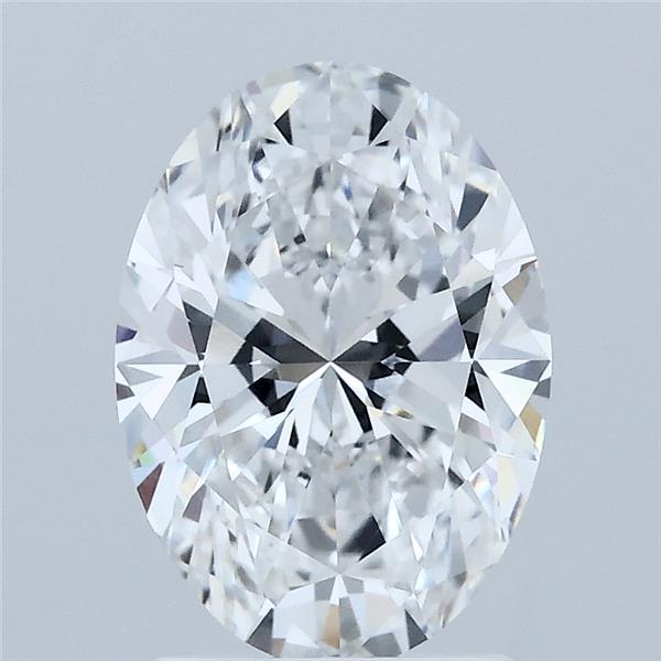 2.05ct Oval D VVS1 Lab Created Diamond