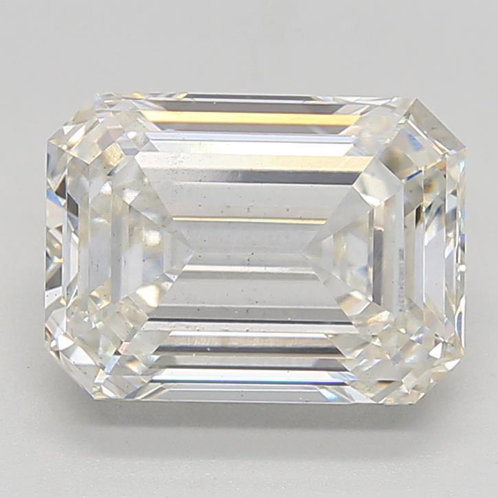 5.04ct Emerald G VS2 Lab Created Diamond
