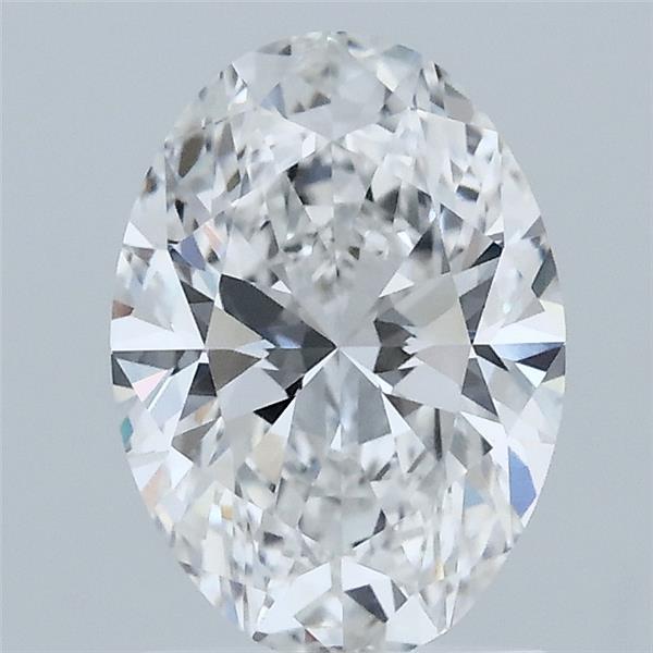 1.51ct Oval E VVS2 Lab Created Diamond