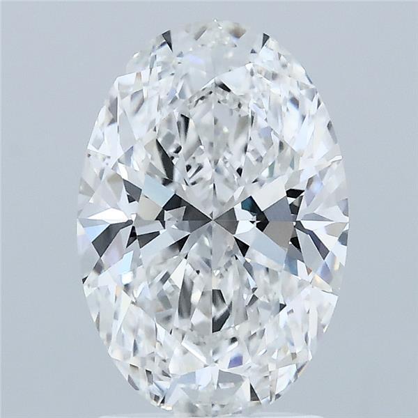 2.06ct Oval E VVS1 Lab Created Diamond