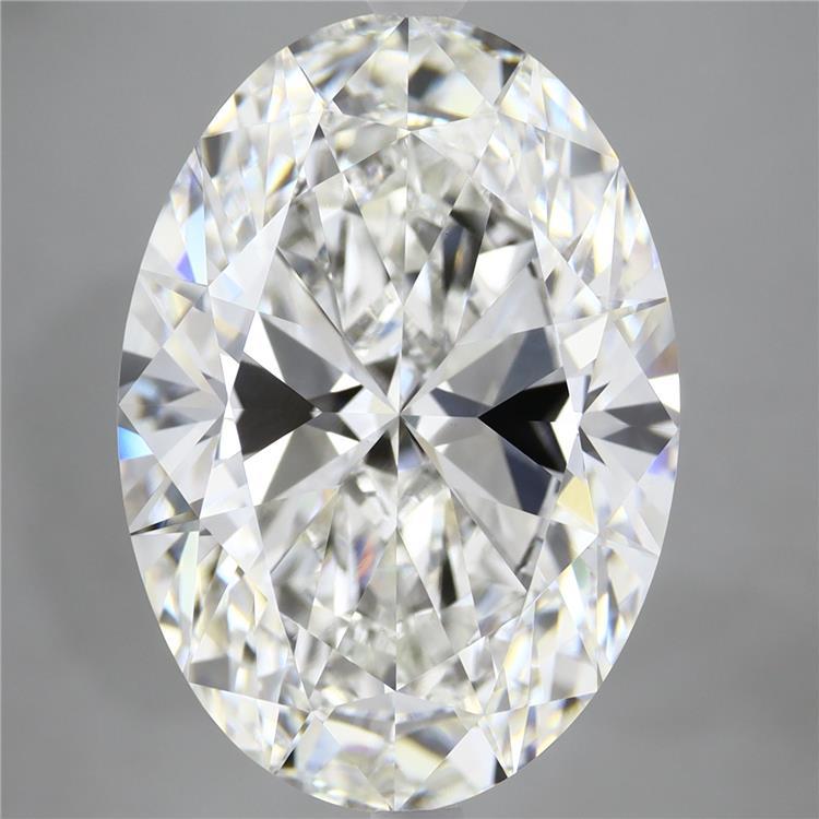 10.08ct Oval F VVS2 Lab Created Diamond