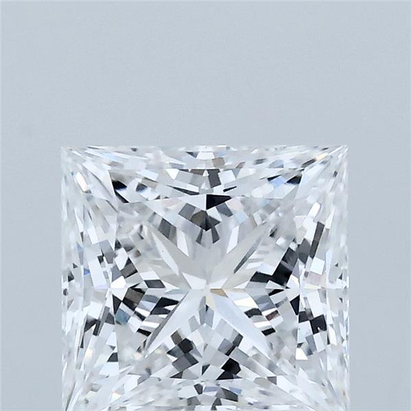 2.02ct Princess D VVS2 Lab Created Diamond