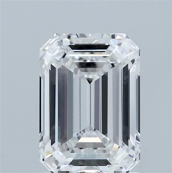 1.56ct Emerald D VVS2 Lab Created Diamond