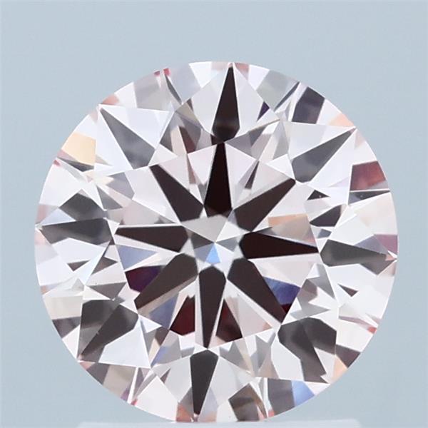 1.59ct Round FANCY PINK VS1 Lab Created Diamond
