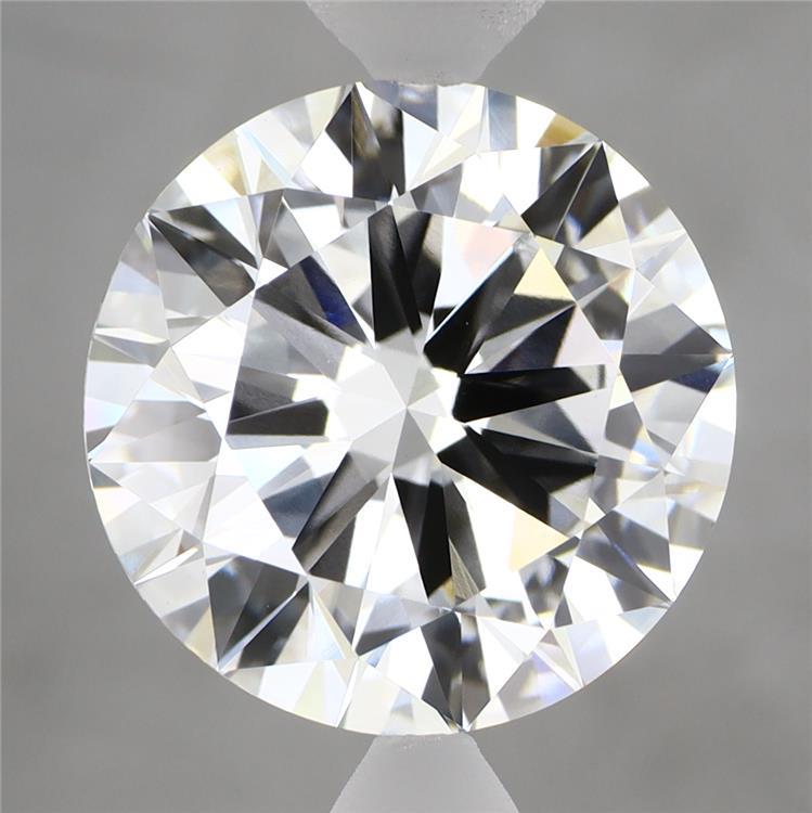 6.01ct Round E VVS2 Lab Created Diamond