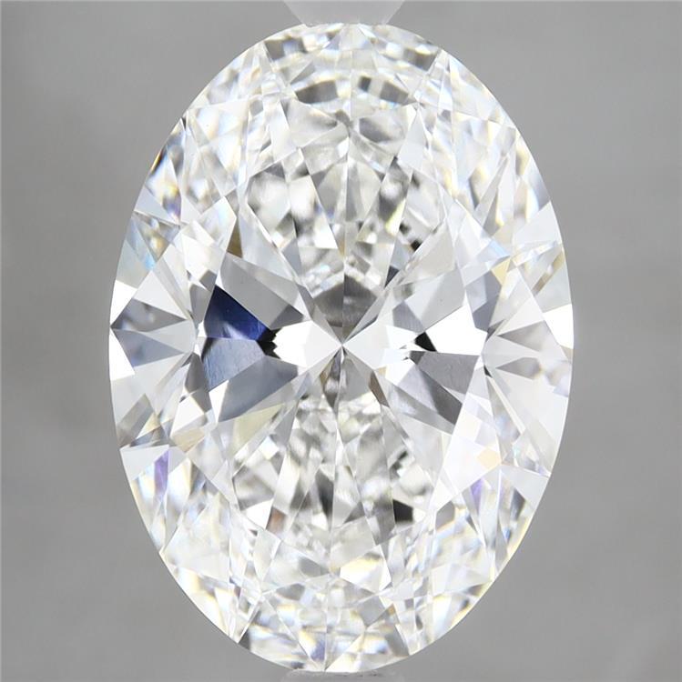 4.73ct Oval D VVS2 Lab Created Diamond