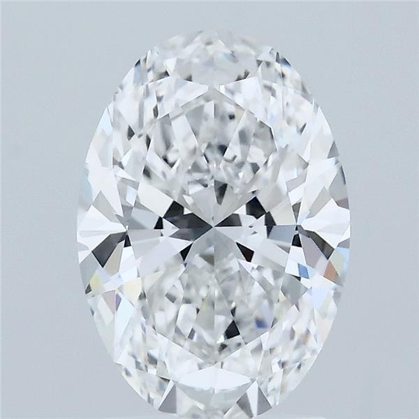 2.08ct Oval D VVS2 Lab Created Diamond