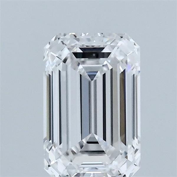 1.09ct Emerald D VVS2 Lab Created Diamond