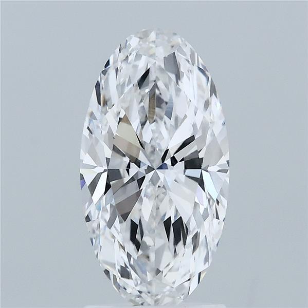 2ct Oval E VVS2 Lab Created Diamond
