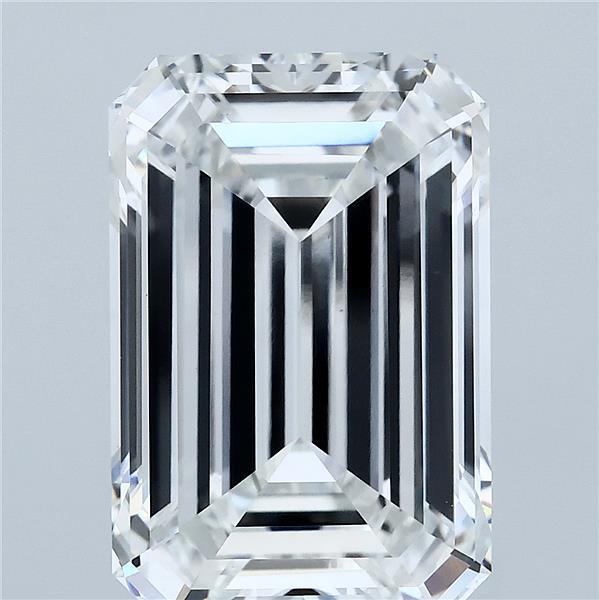 7.01ct Emerald F VVS2 Lab Created Diamond