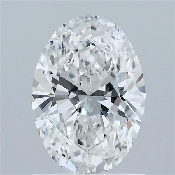 1.08ct Oval E VVS2 Lab Created Diamond