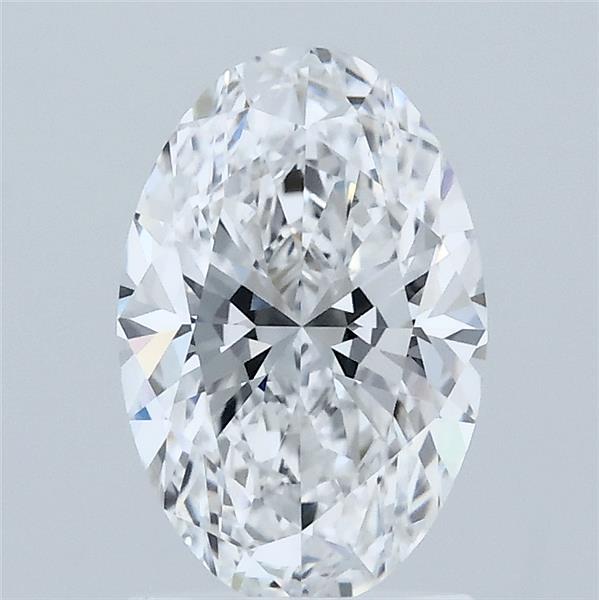 1.51ct Oval D VVS2 Lab Created Diamond