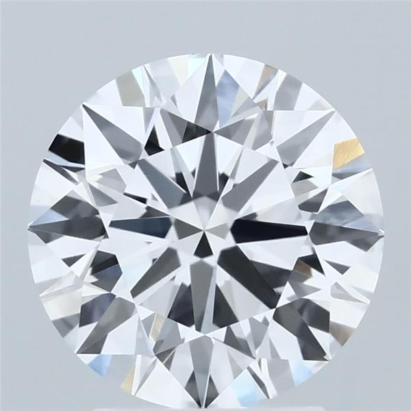 2.83ct Round D VVS2 Lab Created Diamond