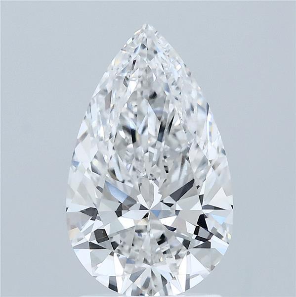 2ct Pear E VVS2 Lab Created Diamond