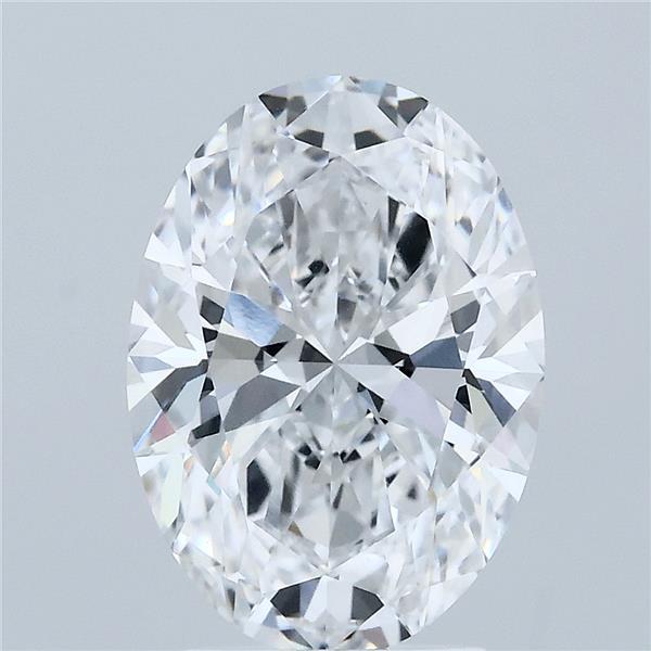 2.84ct Oval E VVS2 Lab Created Diamond