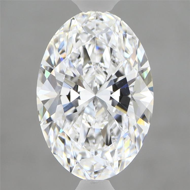 2.05ct Oval D VVS2 Lab Created Diamond