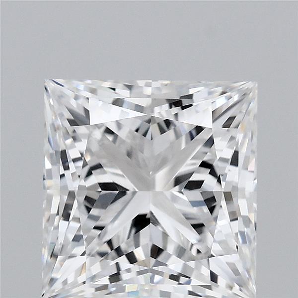 3.12ct Princess D VVS2 Lab Created Diamond