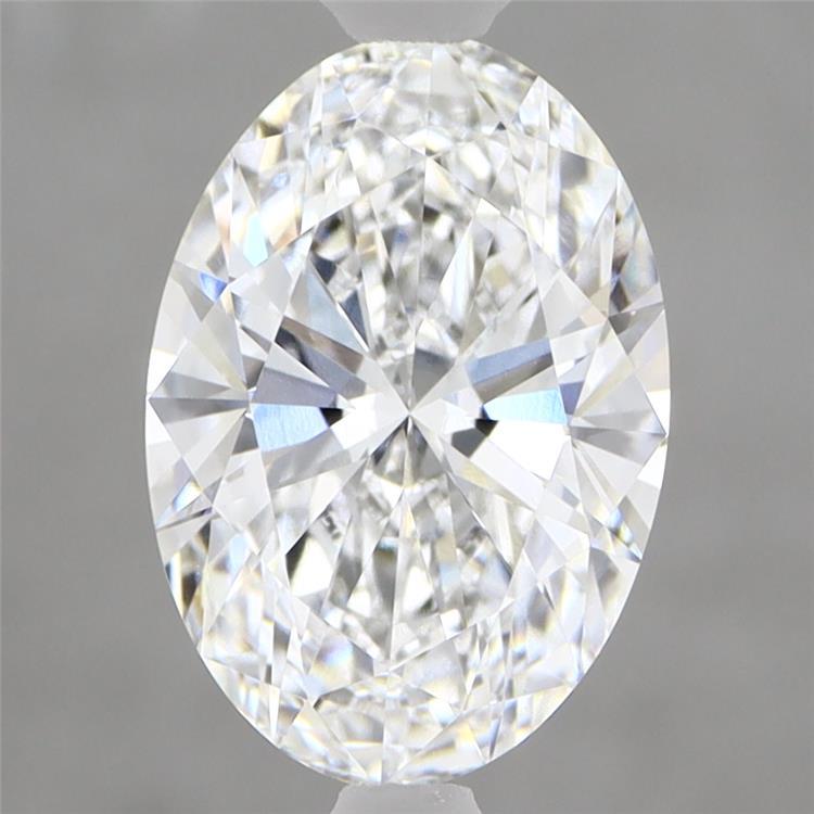 2.06ct Oval D VVS2 Lab Created Diamond