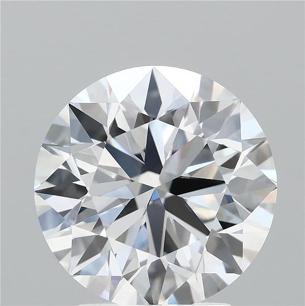 3.02ct Round D VVS1 Lab Created Diamond