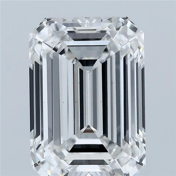 4.08ct Emerald E VS1 Lab Created Diamond