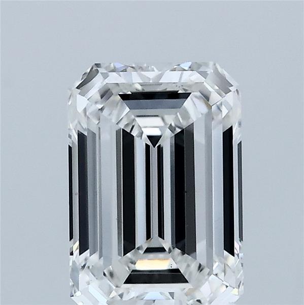 1.52ct Emerald E VS1 Lab Created Diamond