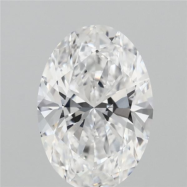2.74ct Oval D VVS1 Lab Created Diamond