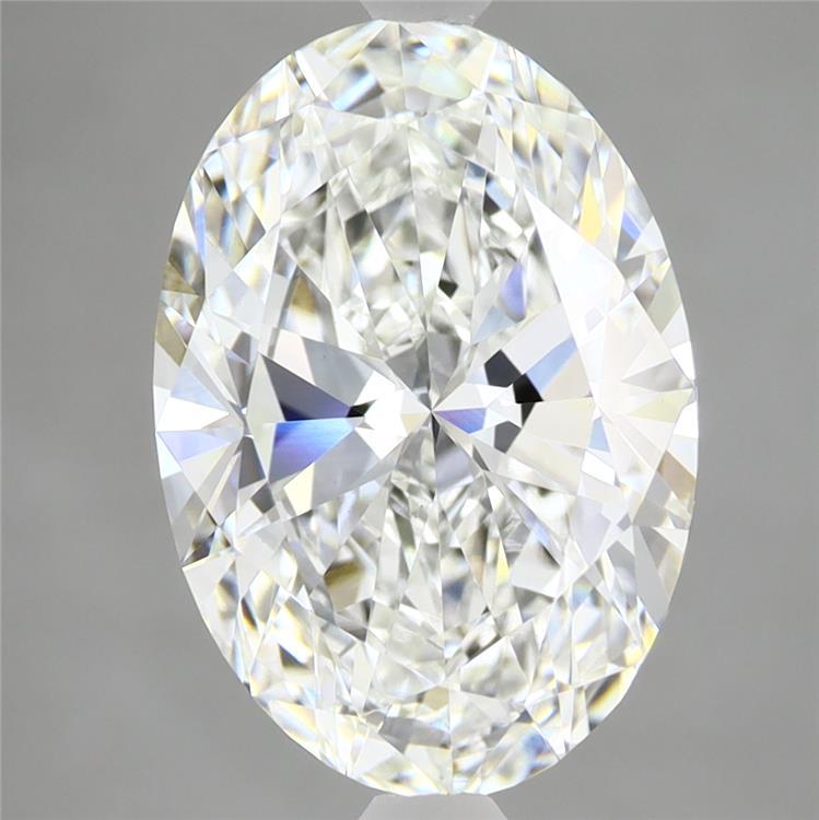 4.08ct Oval E VVS2 Lab Created Diamond
