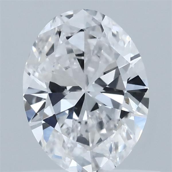0.64ct Oval D VVS2 Lab Created Diamond