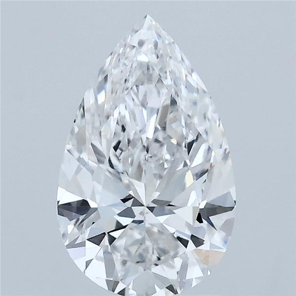 1.53ct Pear E VVS2 Lab Created Diamond