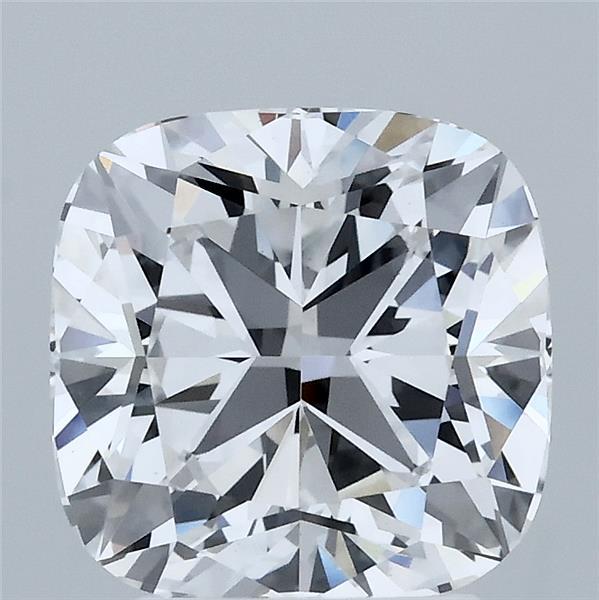 3.06ct Cushion D VS1 Lab Created Diamond